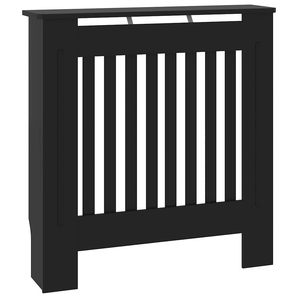 Radiator Deksel Svart 78 x 19 x 81,5cm Konstruert tre