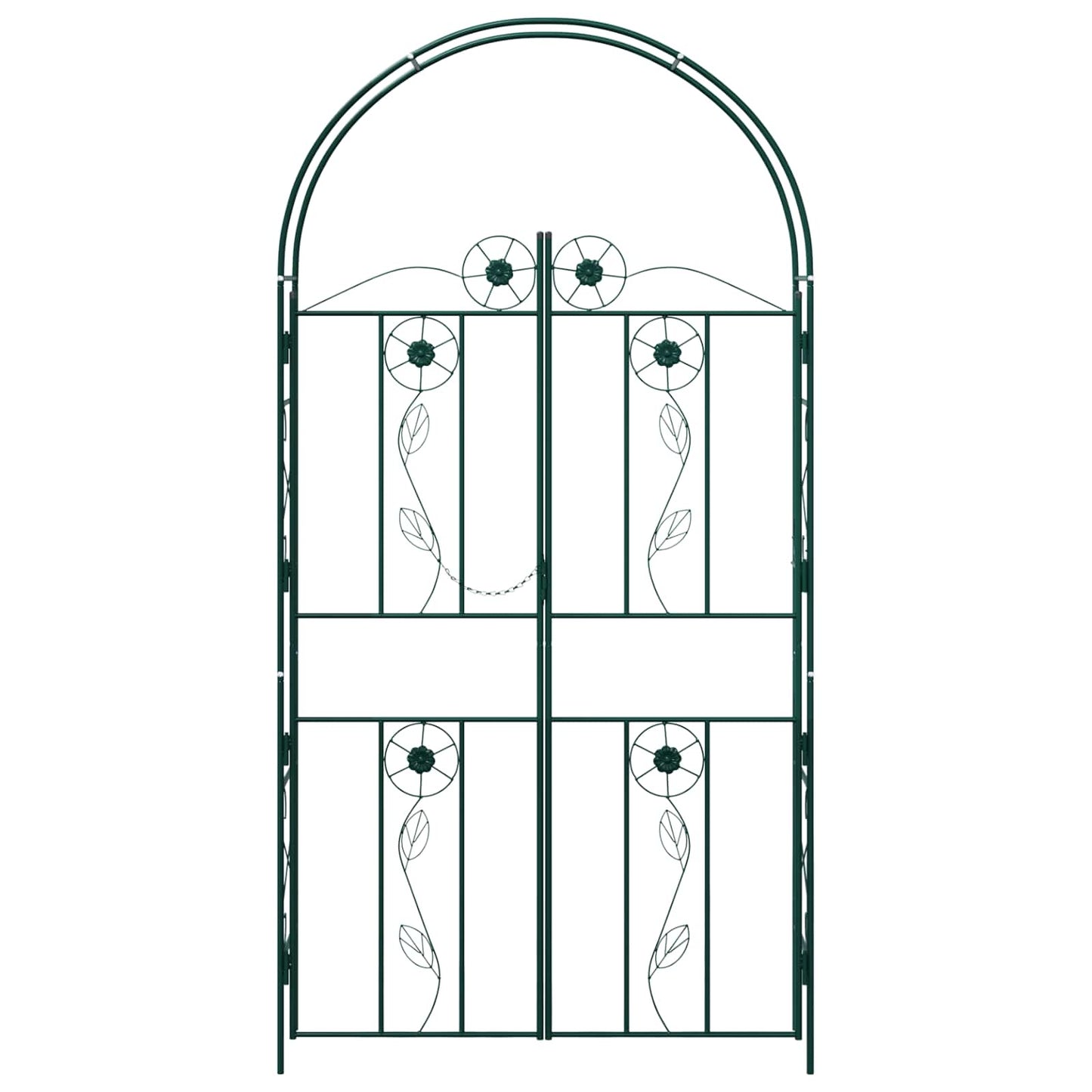 Hagebue Ensfarget grønn 115 x 37 x 226 cm