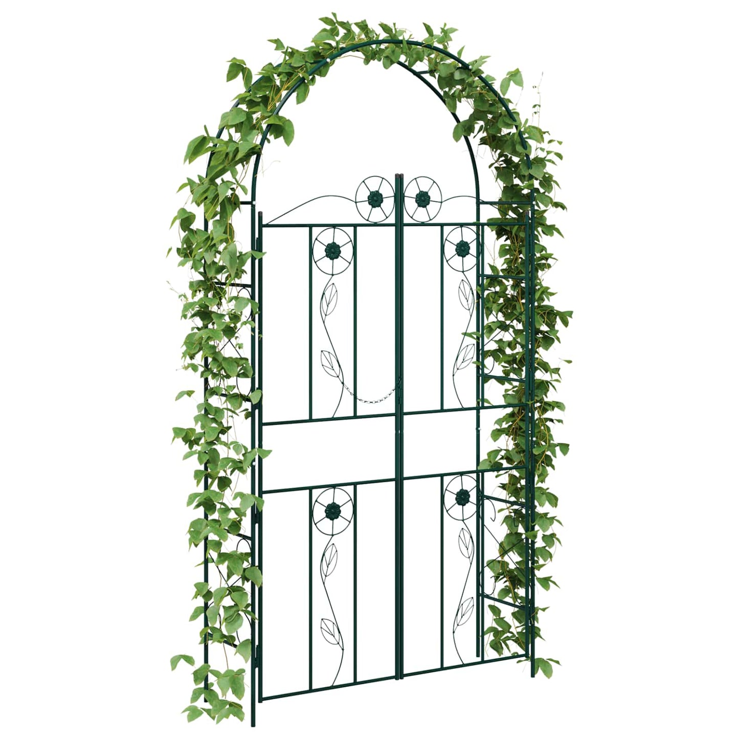 Hagebue Ensfarget grønn 115 x 37 x 226 cm