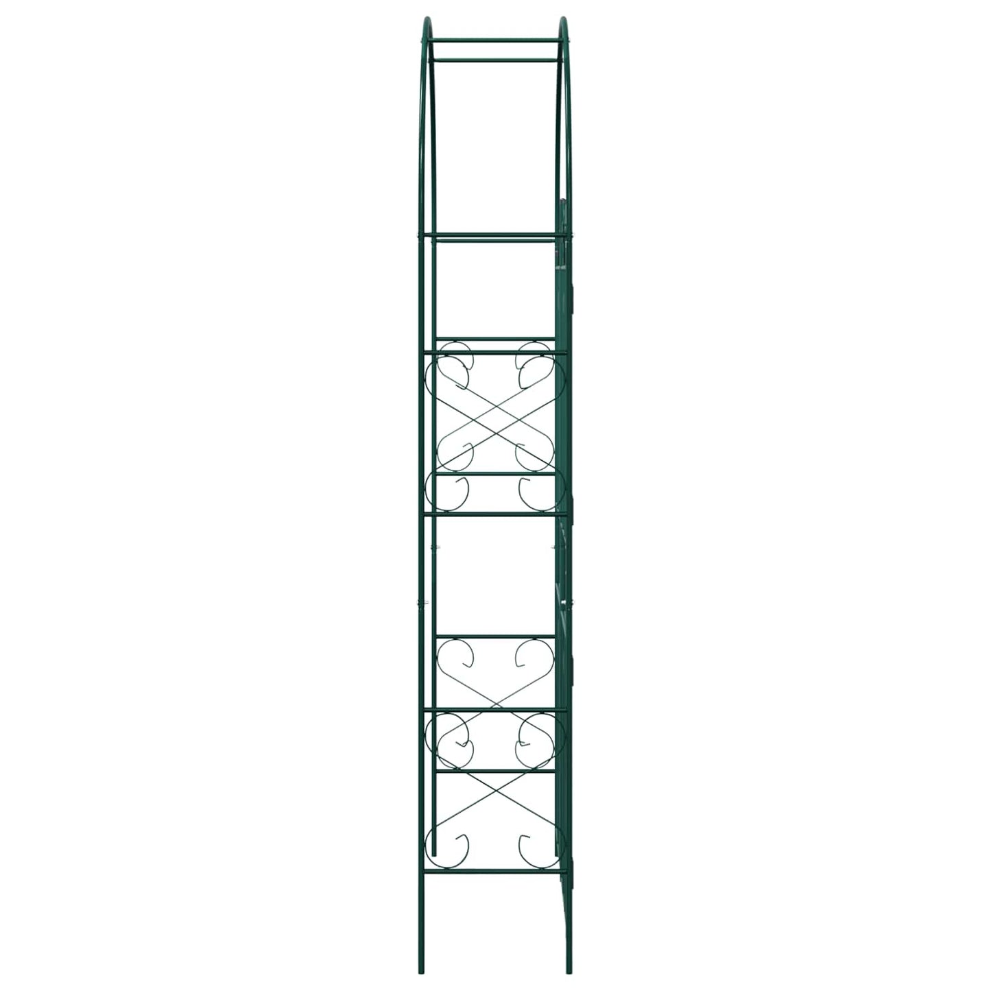 Hagebue Ensfarget grønn 115 x 37 x 226 cm