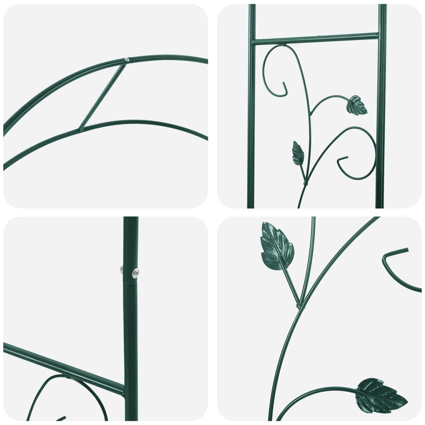 Hagebue Blomster grønn 115 x 37 x 231 cm
