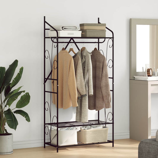 Åpen Garderobe Ensfarget 78 x 36 x 158 cm