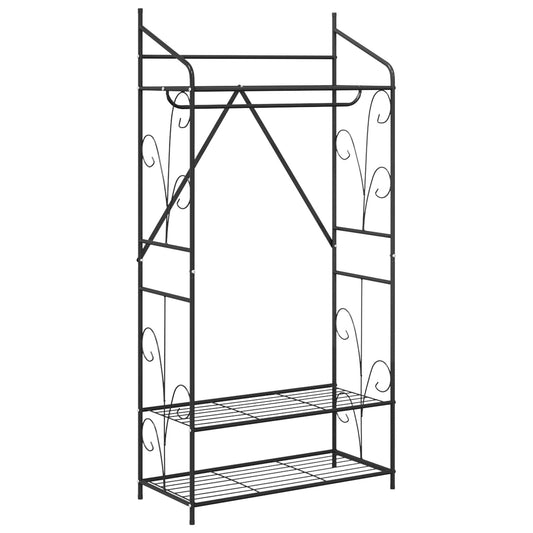 Åpen Garderobe Ensfarget 78 x 36 x 158 cm
