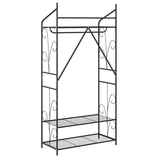 Åpen Garderobe Ensfarget 78 x 36 x 158 cm