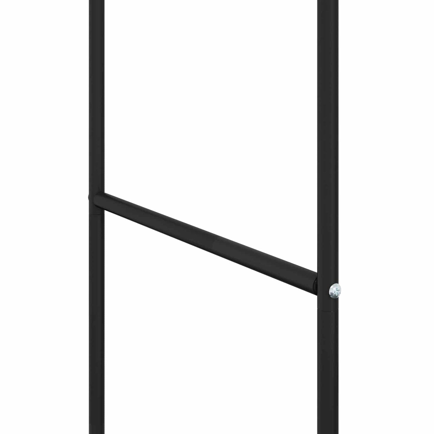 Klesstativ Ensfarget Svart 80 x 53 x 156 cm