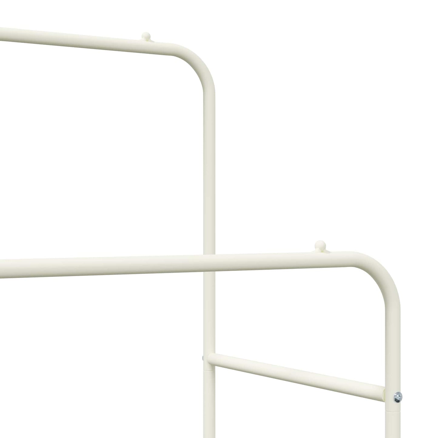 Klesstativ Ensfarget Hvit 80 x 53 x 156 cm