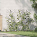 Hage Hegning 3 pcs Svart 110 x 40 cm Stål