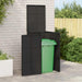 Søppelboks Svart 65 x 80 x 115 cm Polyethylen