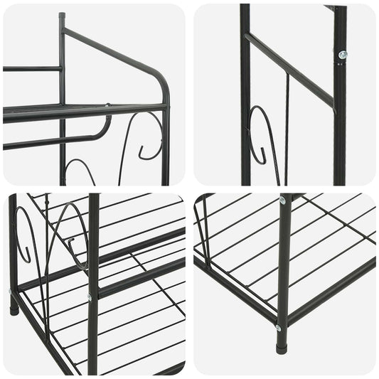 Åpen Garderobe Ensfarget 2 pcs 78 x 36 x 158 cm