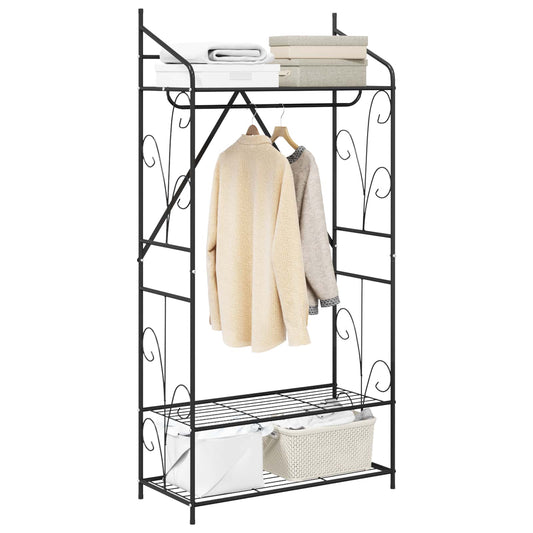 Åpen Garderobe Ensfarget 2 pcs 78 x 36 x 158 cm