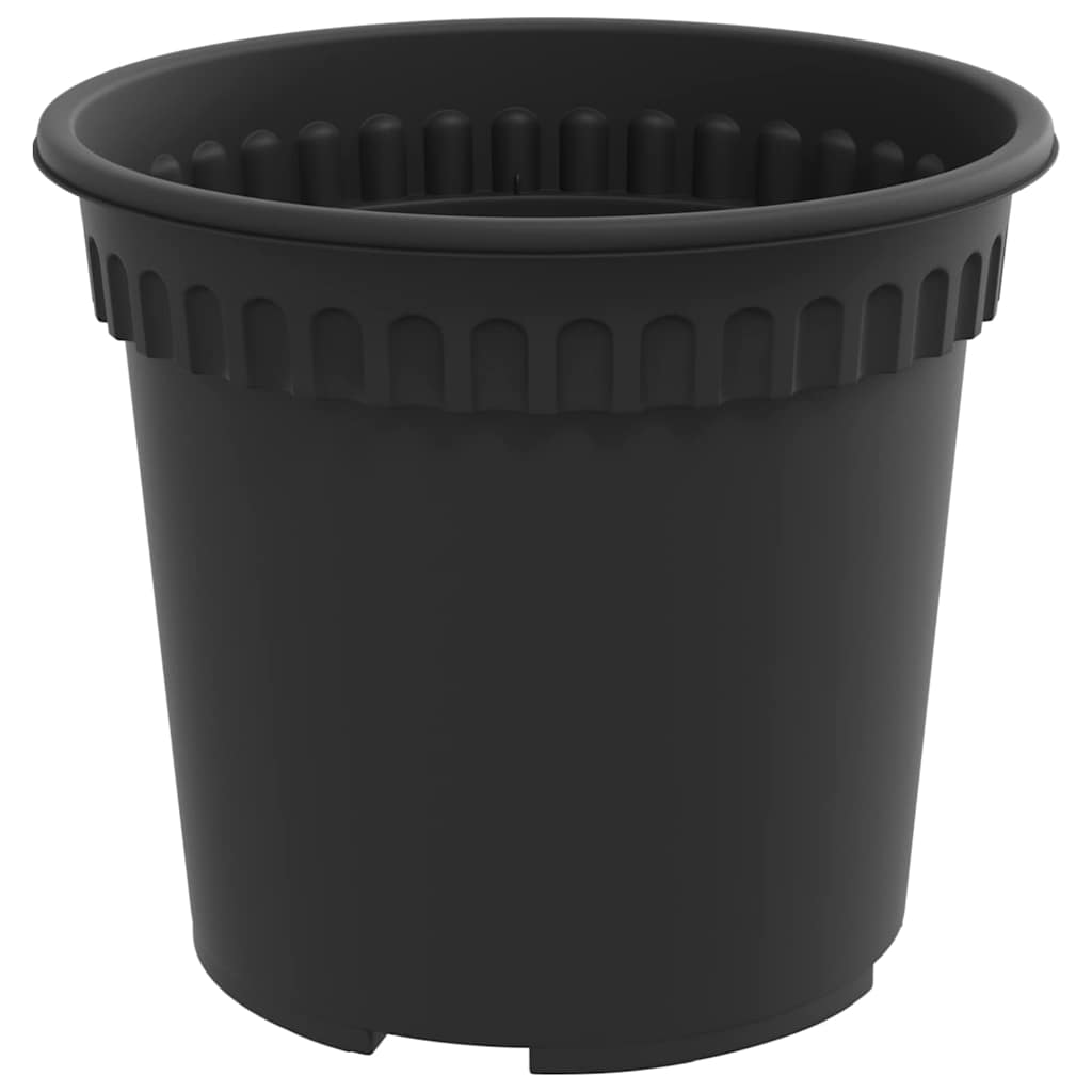 Plantepotter 6 pcs Svart Ø 15 x 12 cm Plast