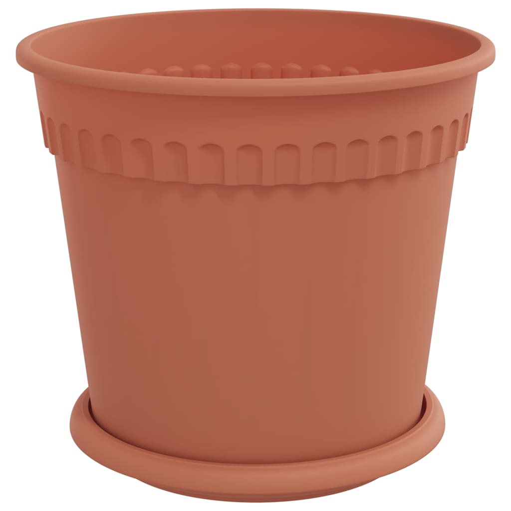 Plantepotter 24 pcs Klinker Rød Ø 19 x 16 cm Plast