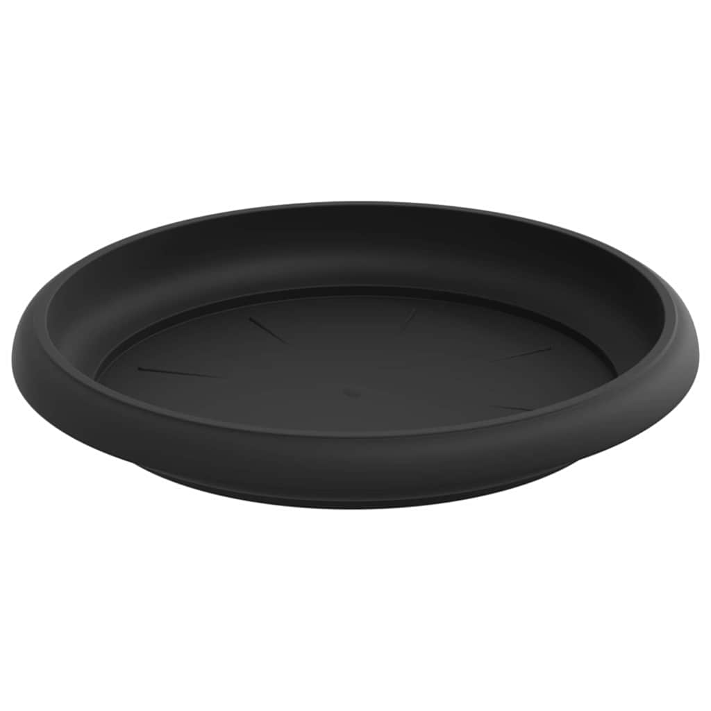 Plantepotter 24 pcs Svart Ø 12,5 x 10 cm Plast