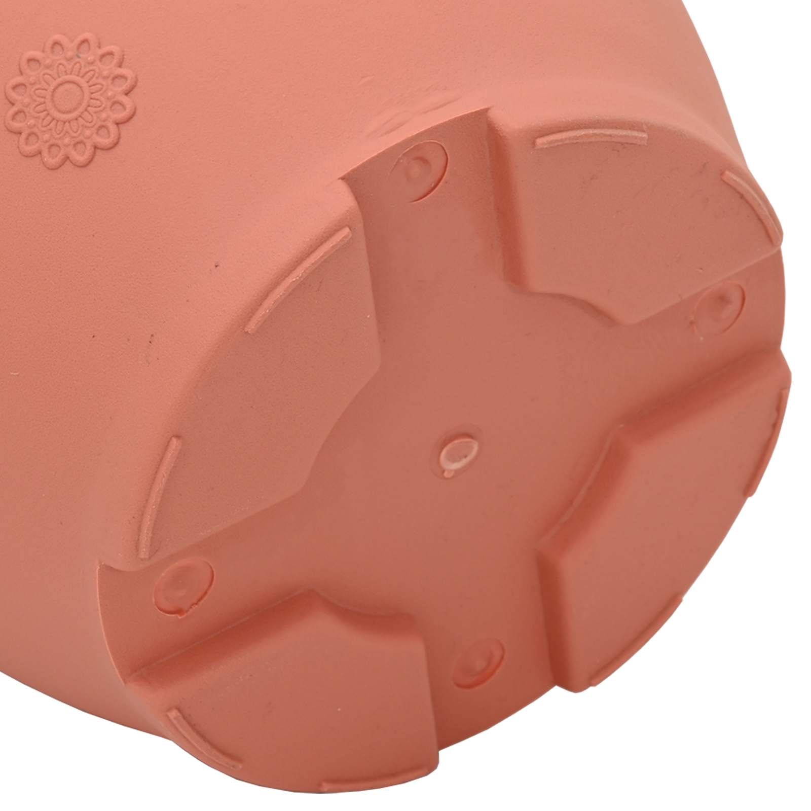 Plantepotter 6 pcs Klinker Rød Ø 26 x 21.5 cm Plast vidaXL