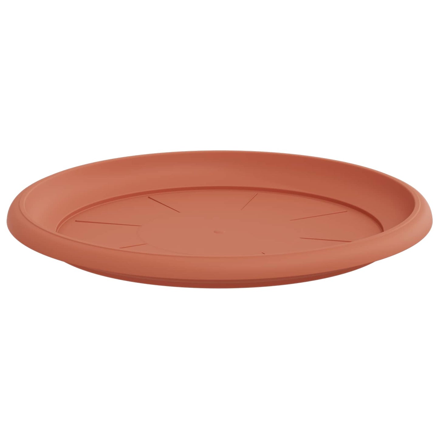 Plantepotter 6 pcs Klinker Rød Ø 26 x 21.5 cm Plast vidaXL