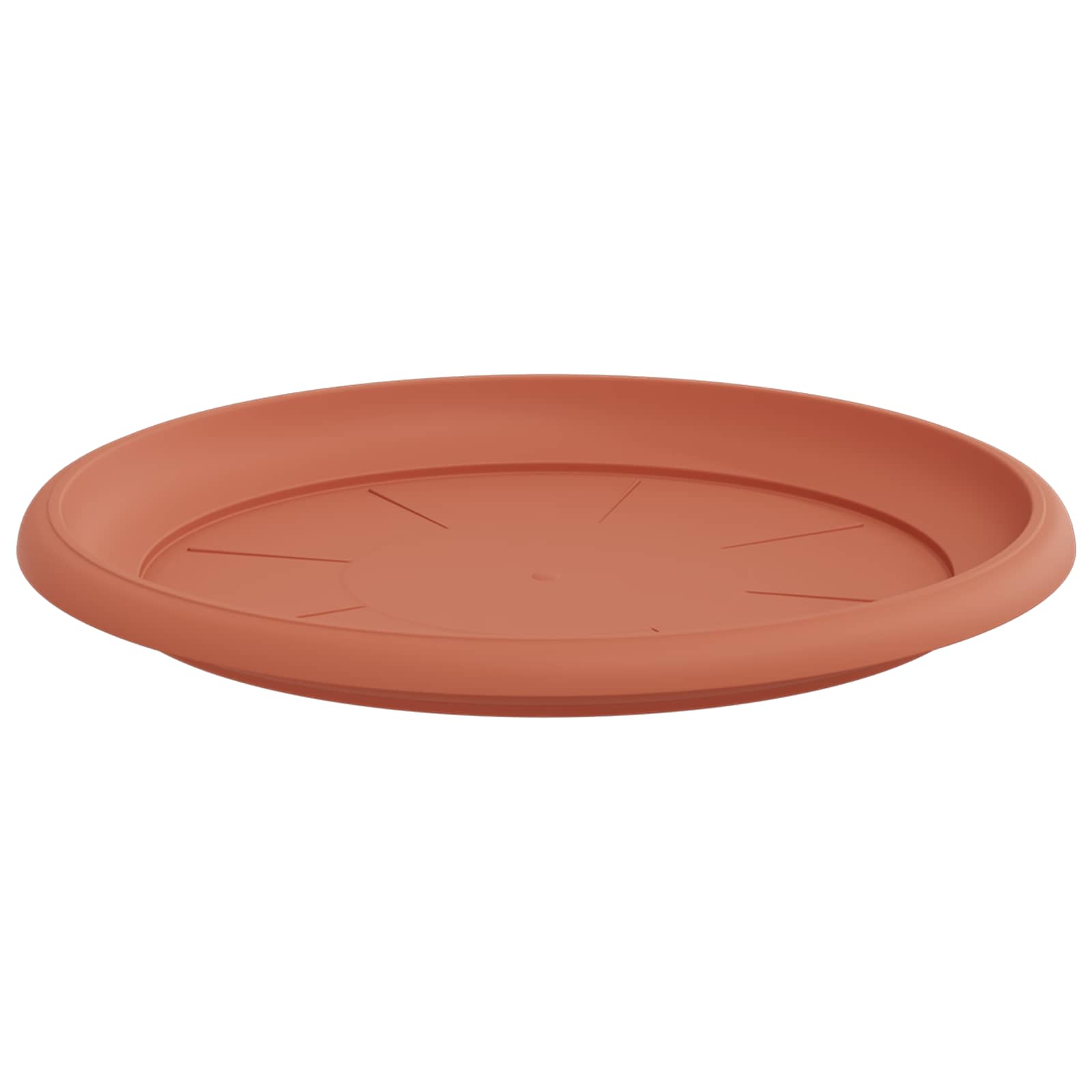 Plantepotter 6 pcs Klinker Rød Ø 26 x 21.5 cm Plast vidaXL