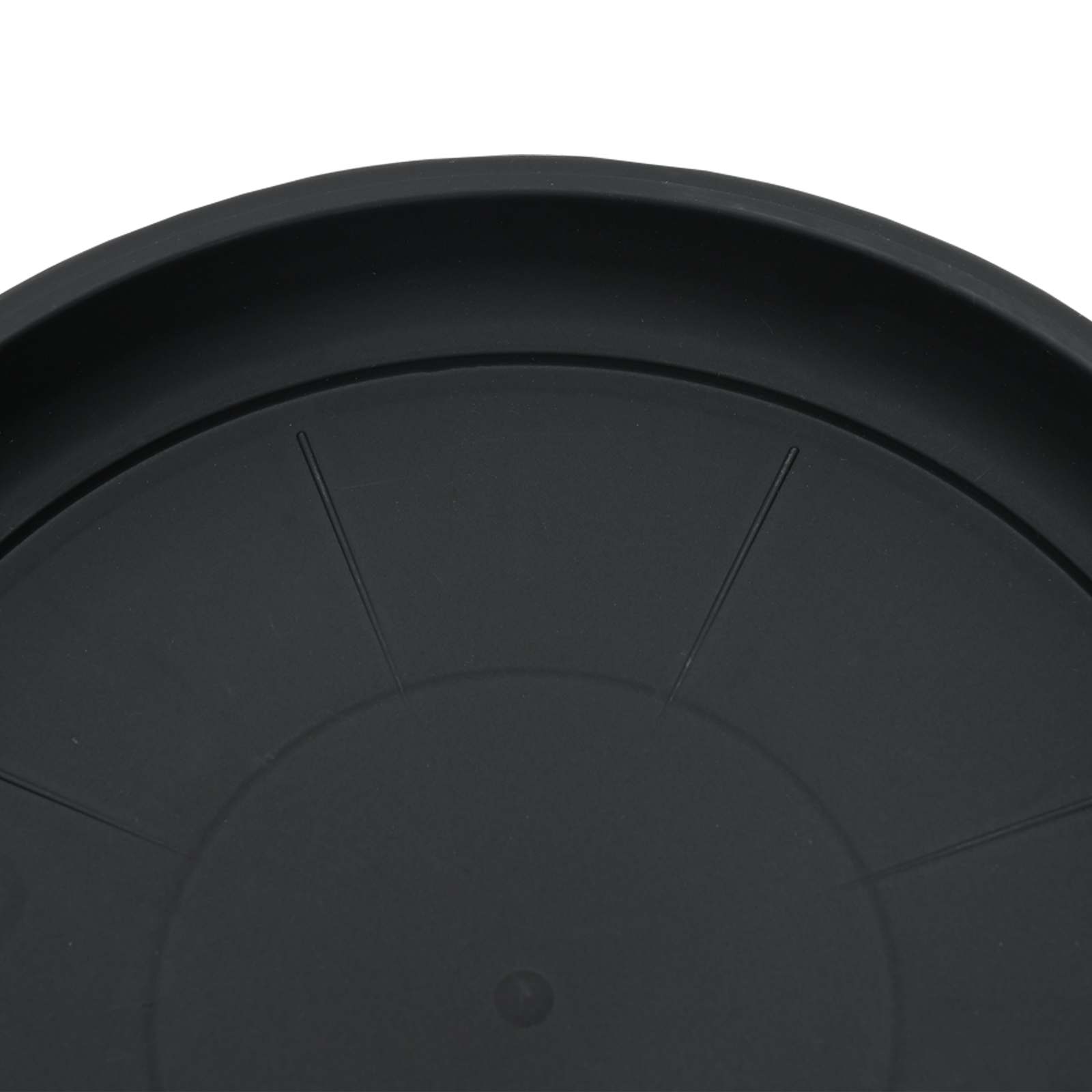 Plantepotter 6 pcs Svart Ø 26 x 21.5 cm Plast vidaXL