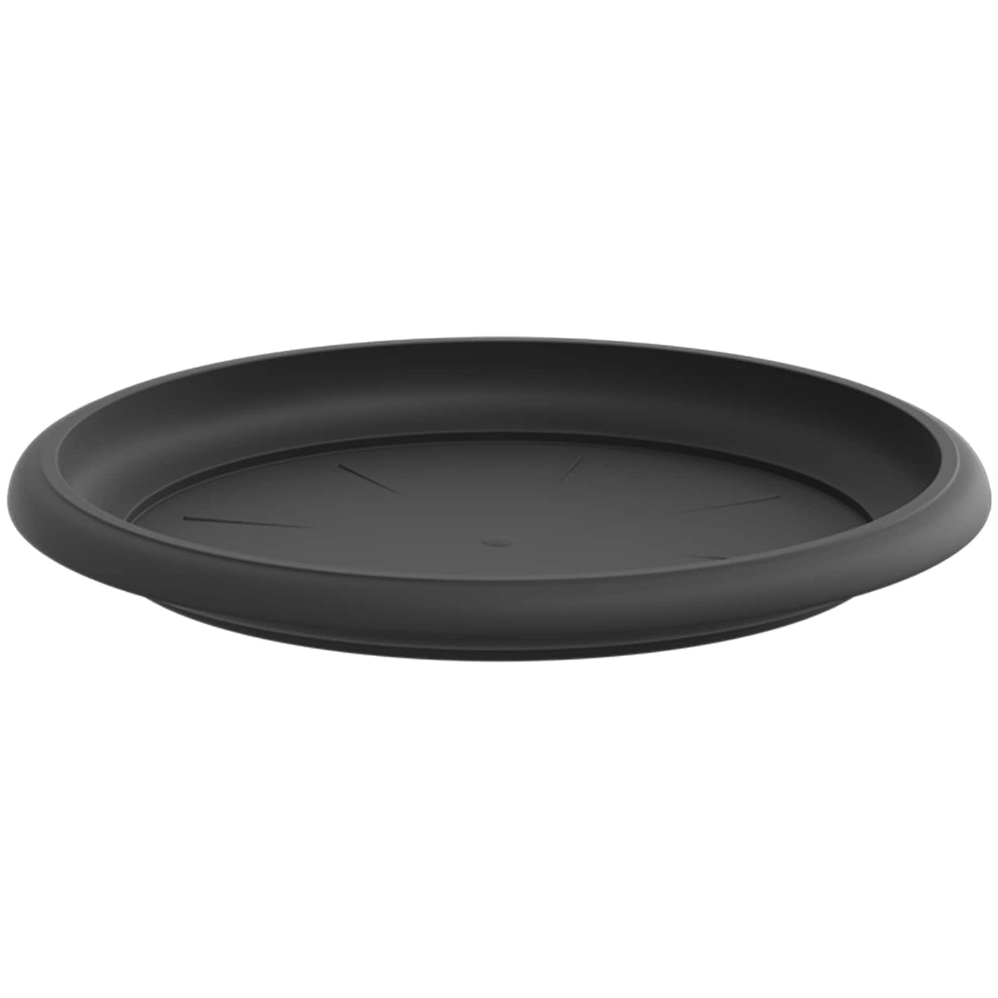 Plantepotter 24 pcs Svart Ø 22 x 18 cm Plast