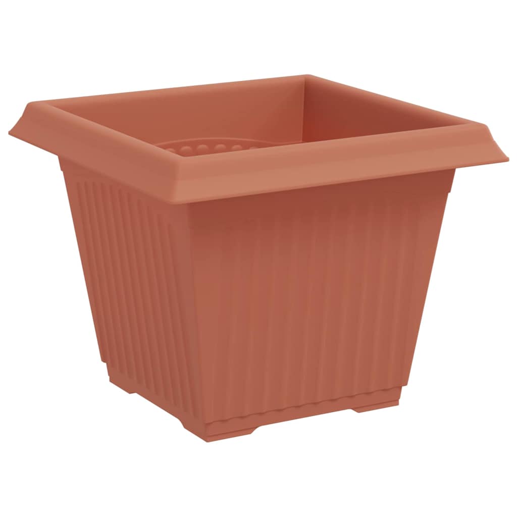 Plantepotter 6 pcs Klinker Rød 33 x 33 x 26 cm Plast