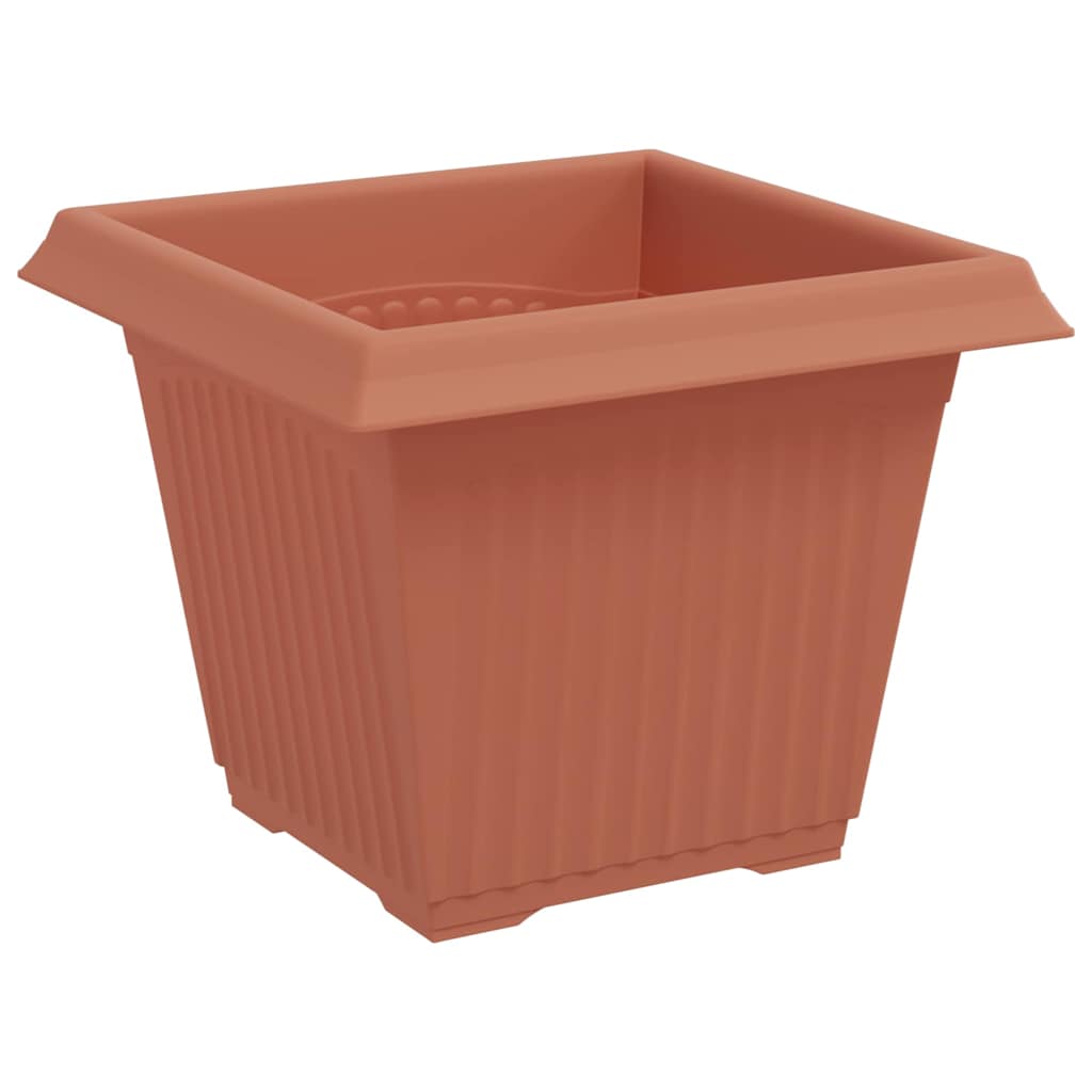 Plantepotter 24 pcs Klinker Rød 20 x 20 x 16 cm Plast