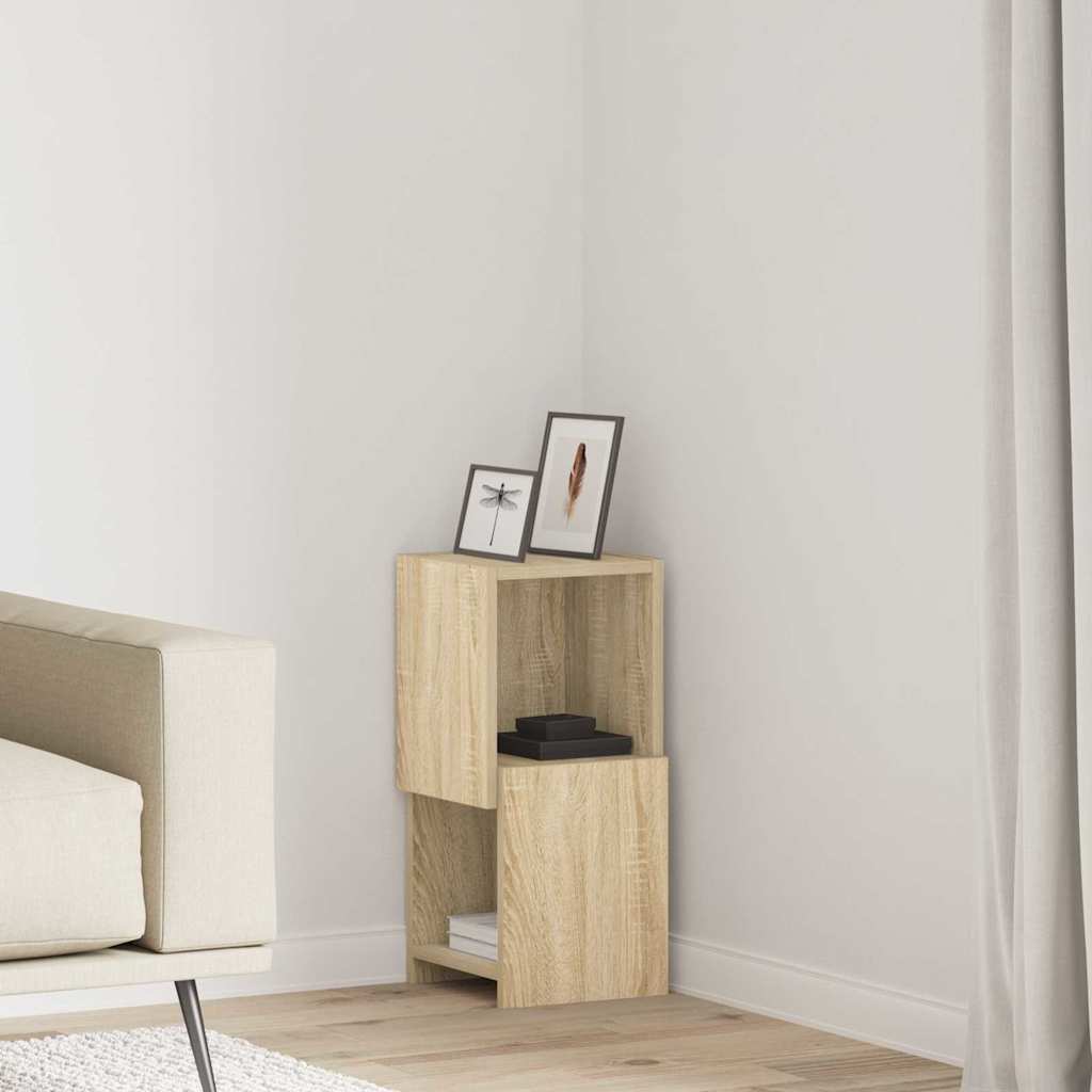Hjørneskap Sonoma eik 25,5x25x55cm Konstruert tre