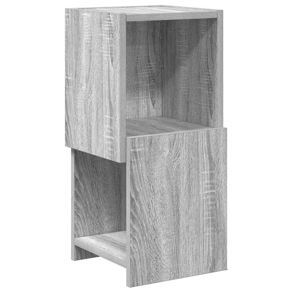 Hjørneskap Grå Sonoma 25,5x25x55cm Konstruert tre