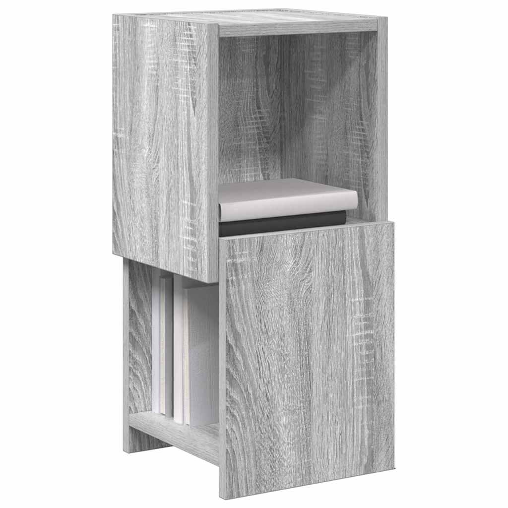 Hjørneskap Grå Sonoma 25,5x25x55cm Konstruert tre