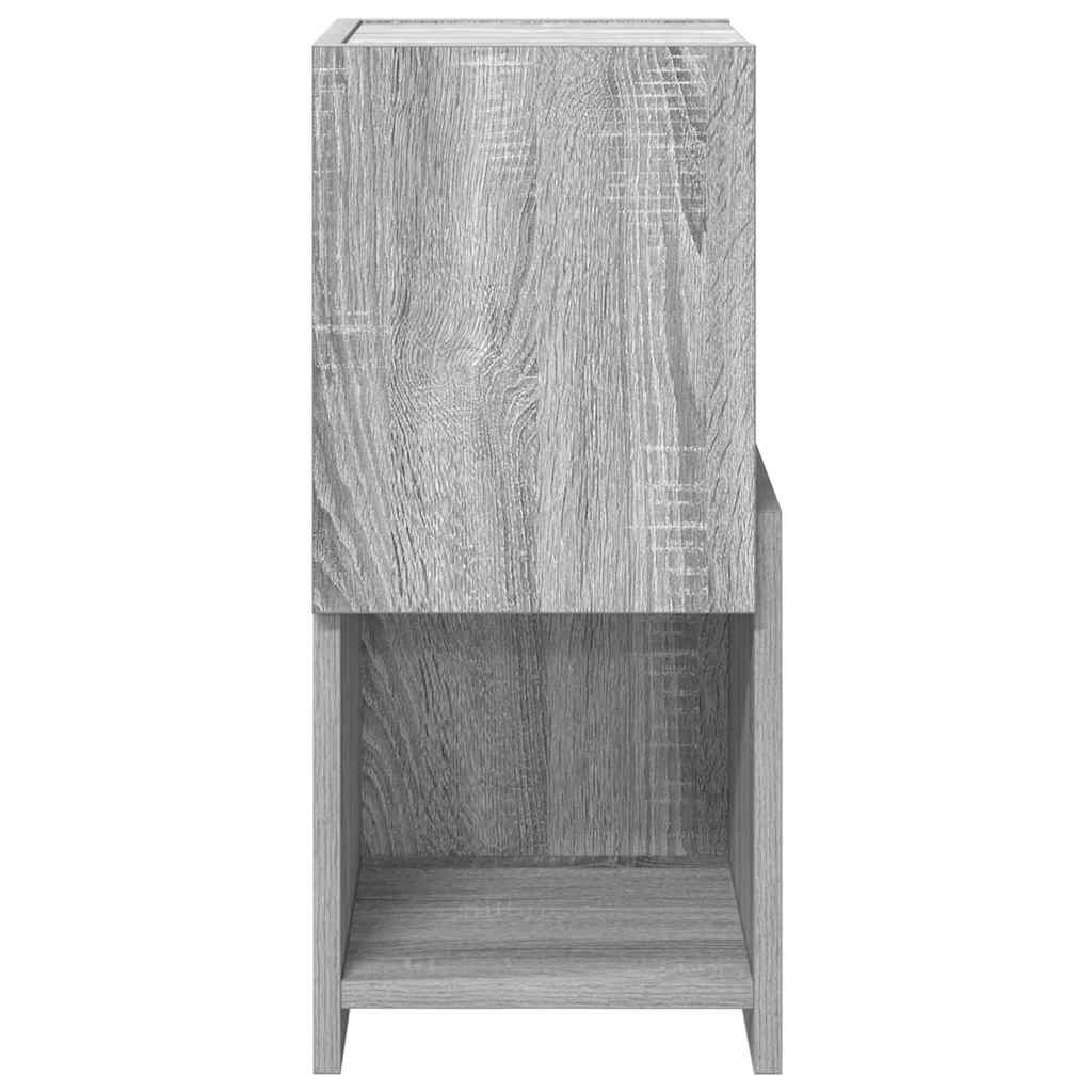Hjørneskap Grå Sonoma 25,5x25x55cm Konstruert tre