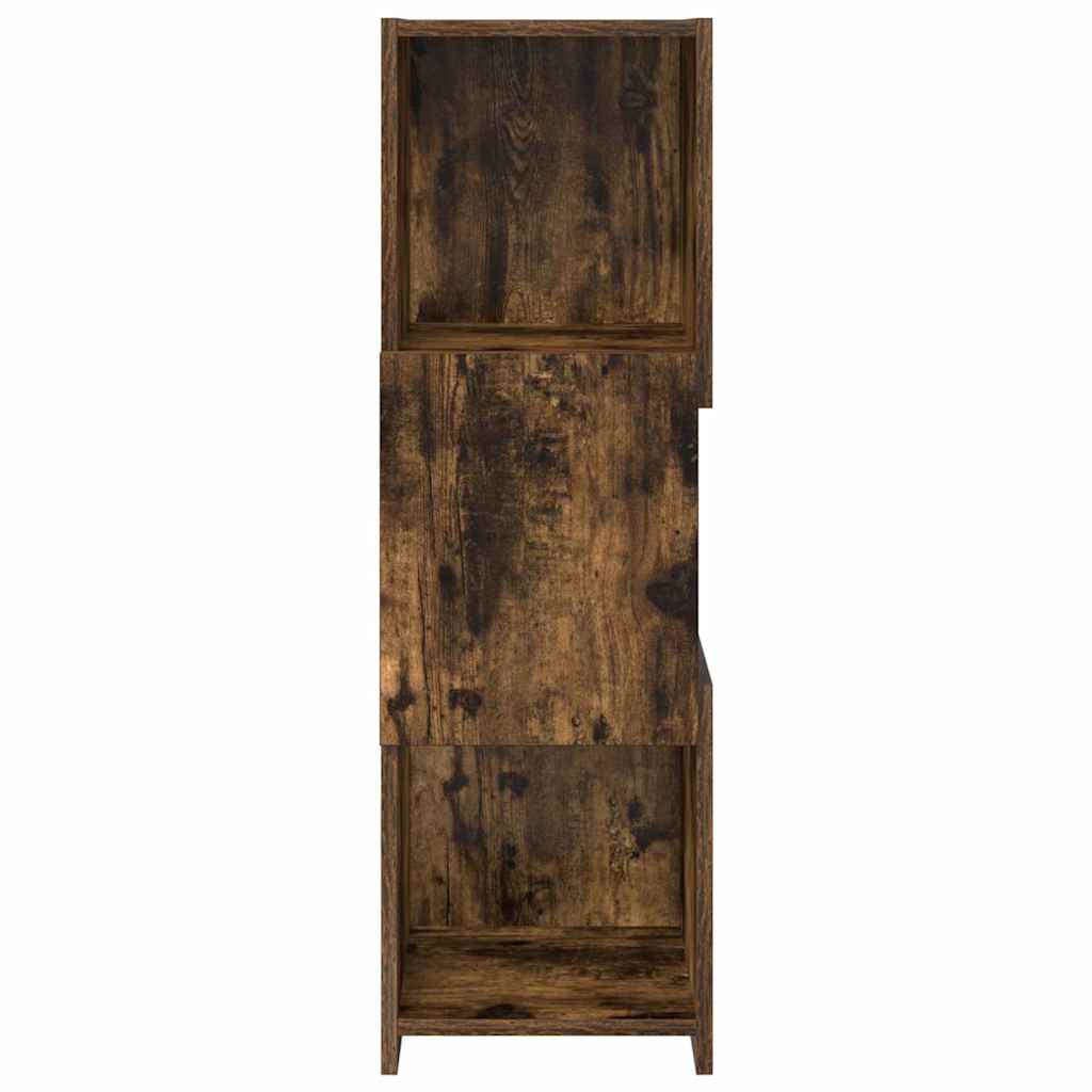 Hjørneskap Røkt eik 30,5x30x95cm Konstruert tre