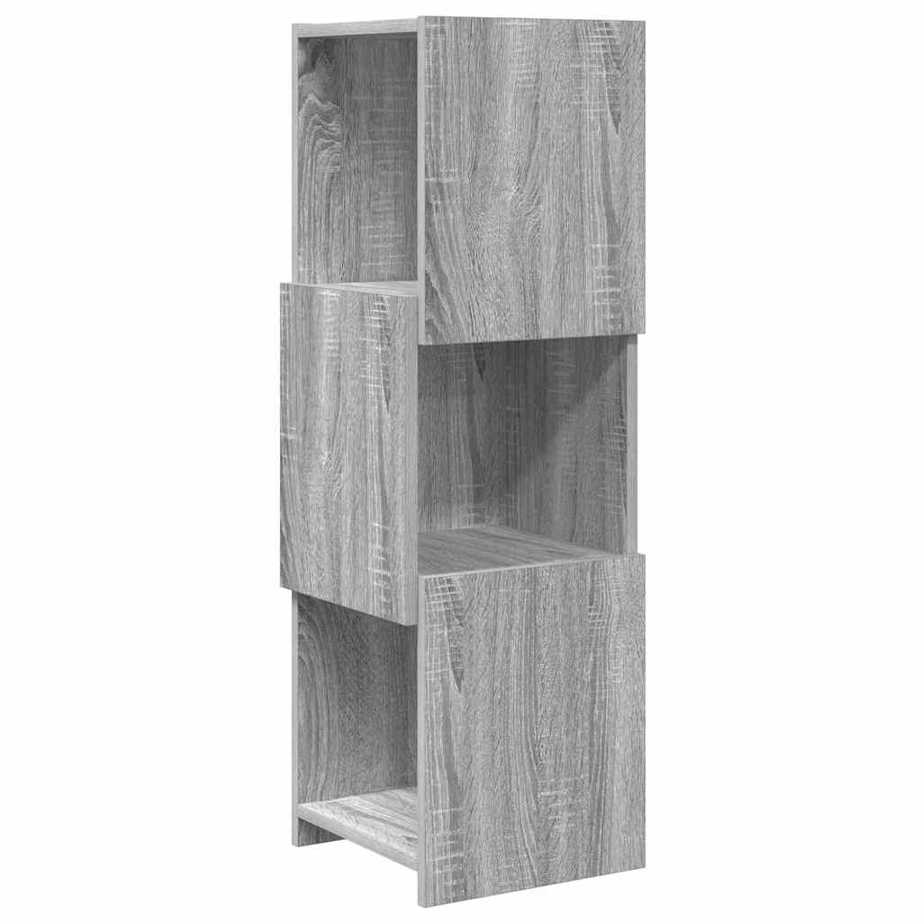 Hjørneskap 30,5x30x95cm Konstruert tre Grå Sonoma