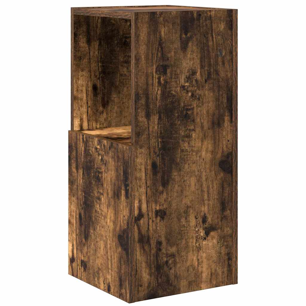 Hjørneskap 30,5x30x65cm Konstruert tre Røkt eik