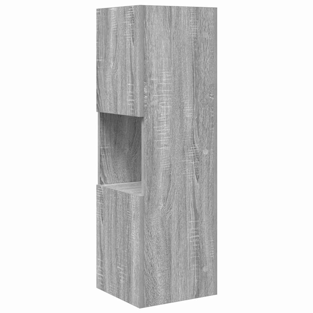 Hjørneskap Grå Sonoma 30,5x30x65cm Konstruert tre