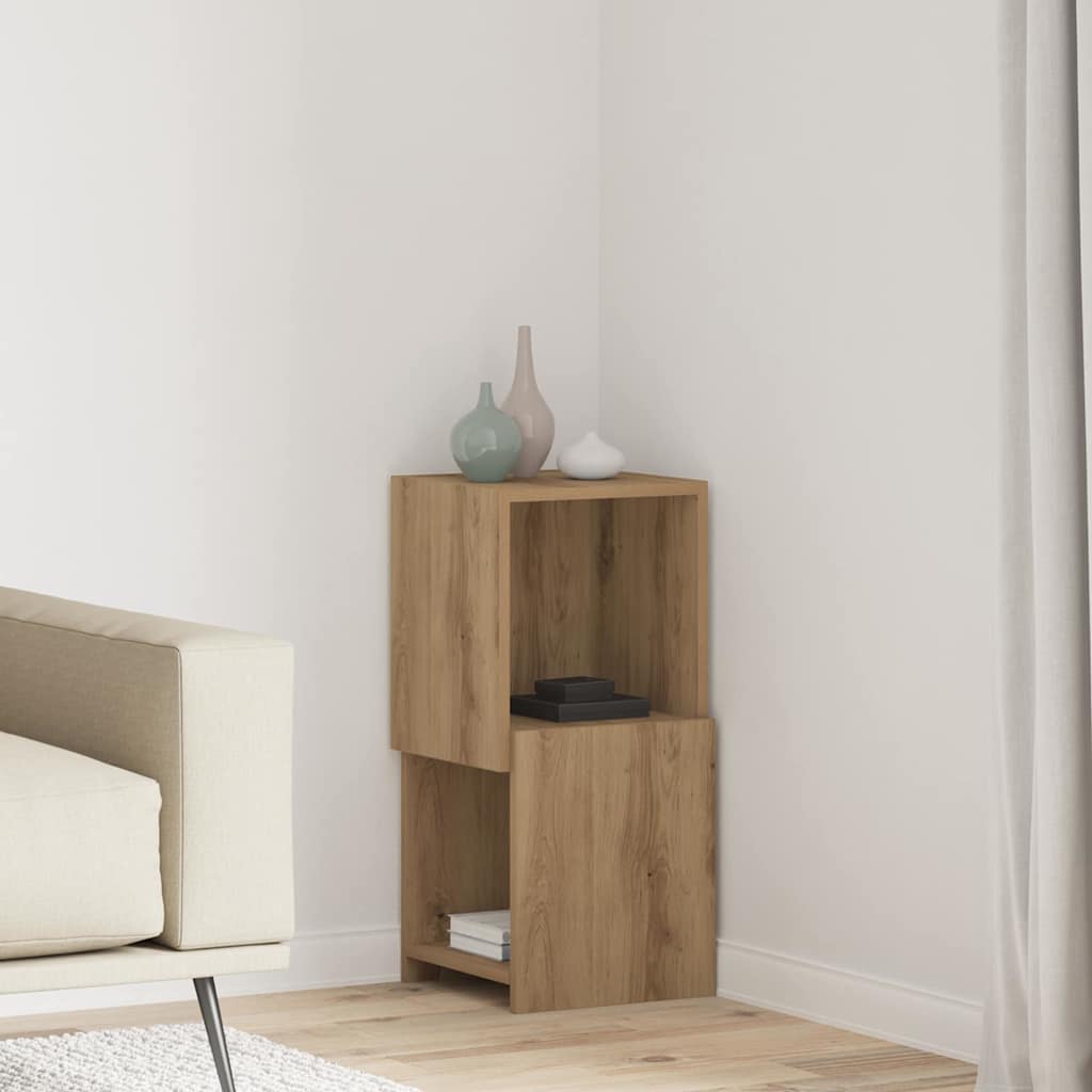 Hjørneskap Artisan Eik 30,5x30x65cm Konstruert tre
