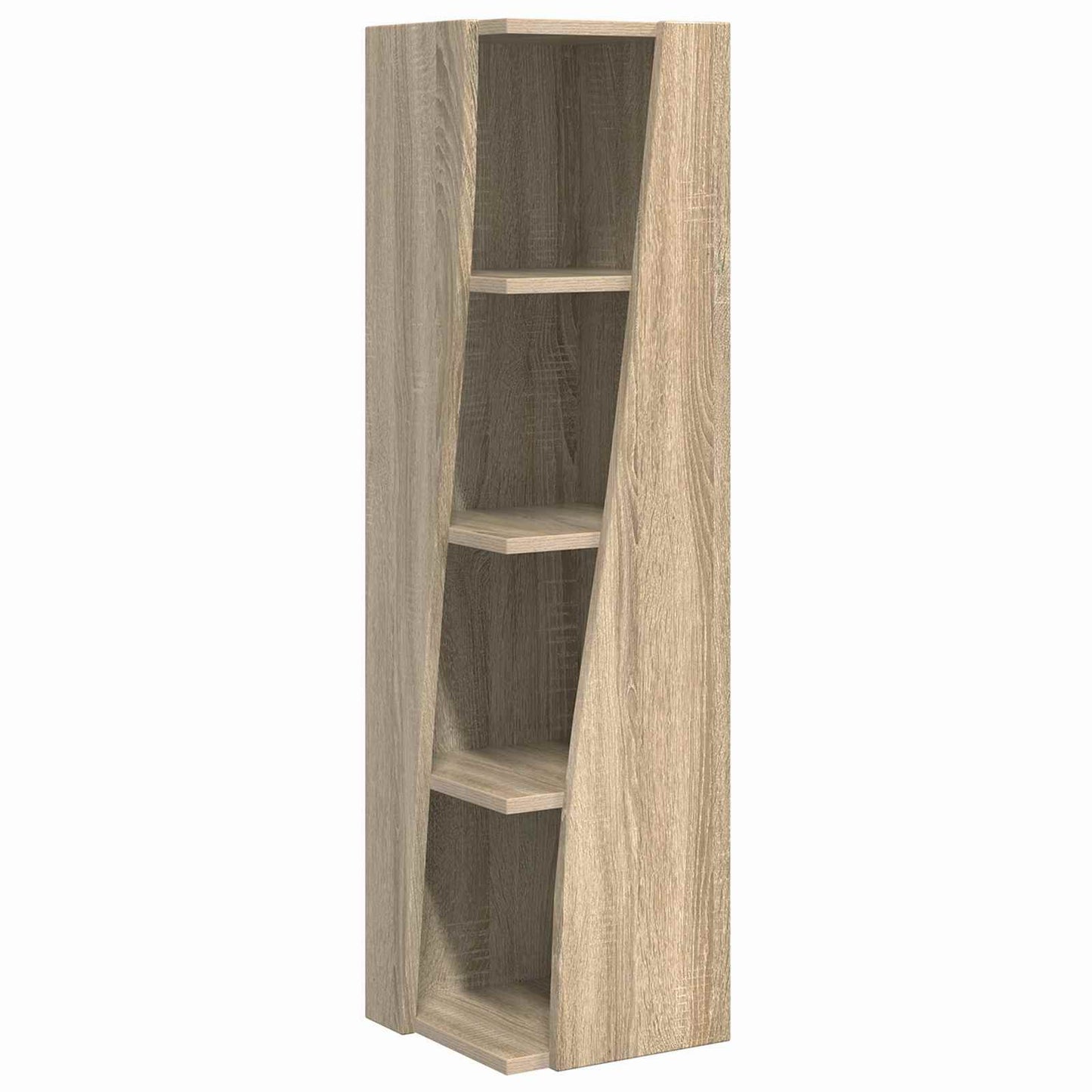 Hjørneskap Sonoma eik 27,5x27x102cm Konstruert tre