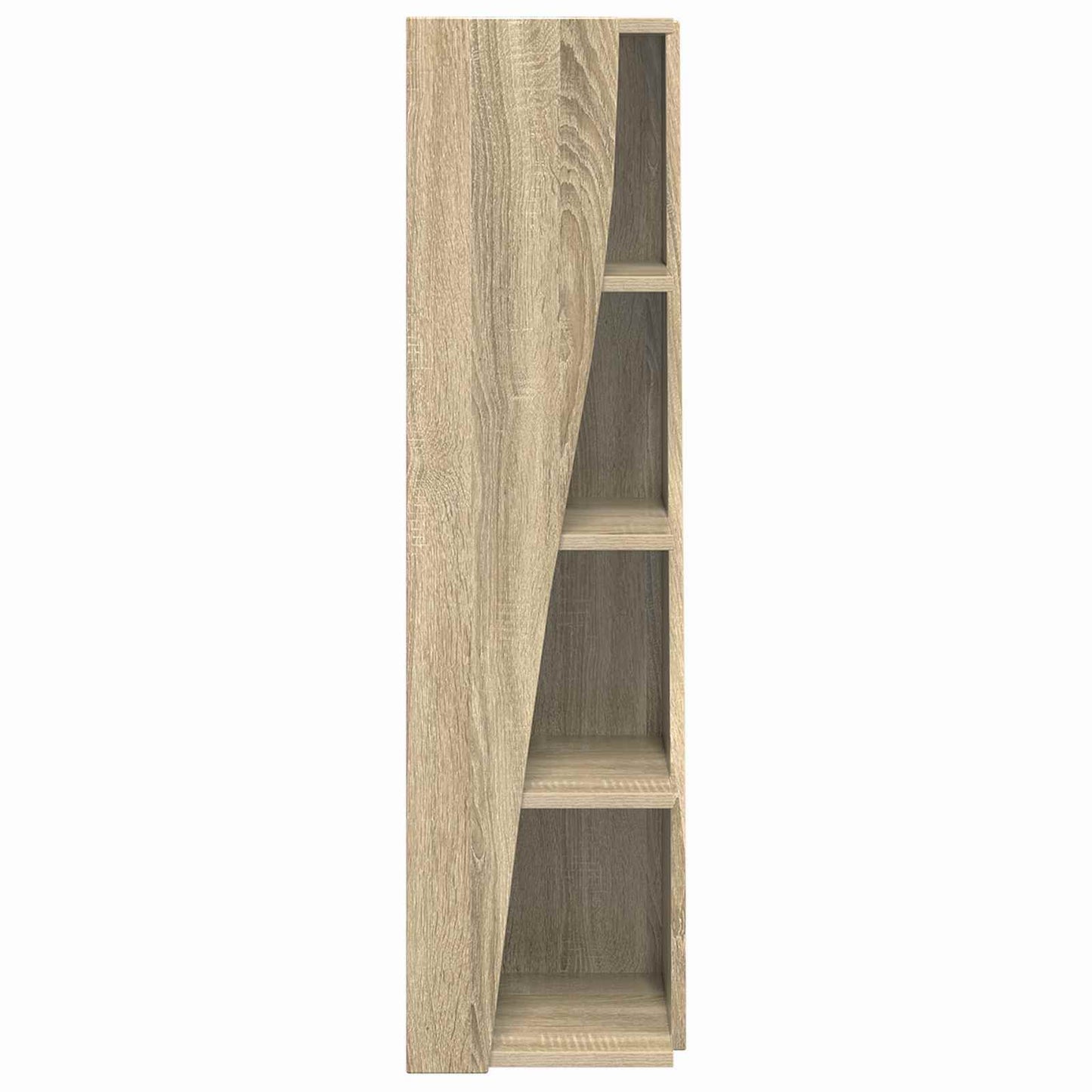 Hjørneskap Sonoma eik 27,5x27x102cm Konstruert tre