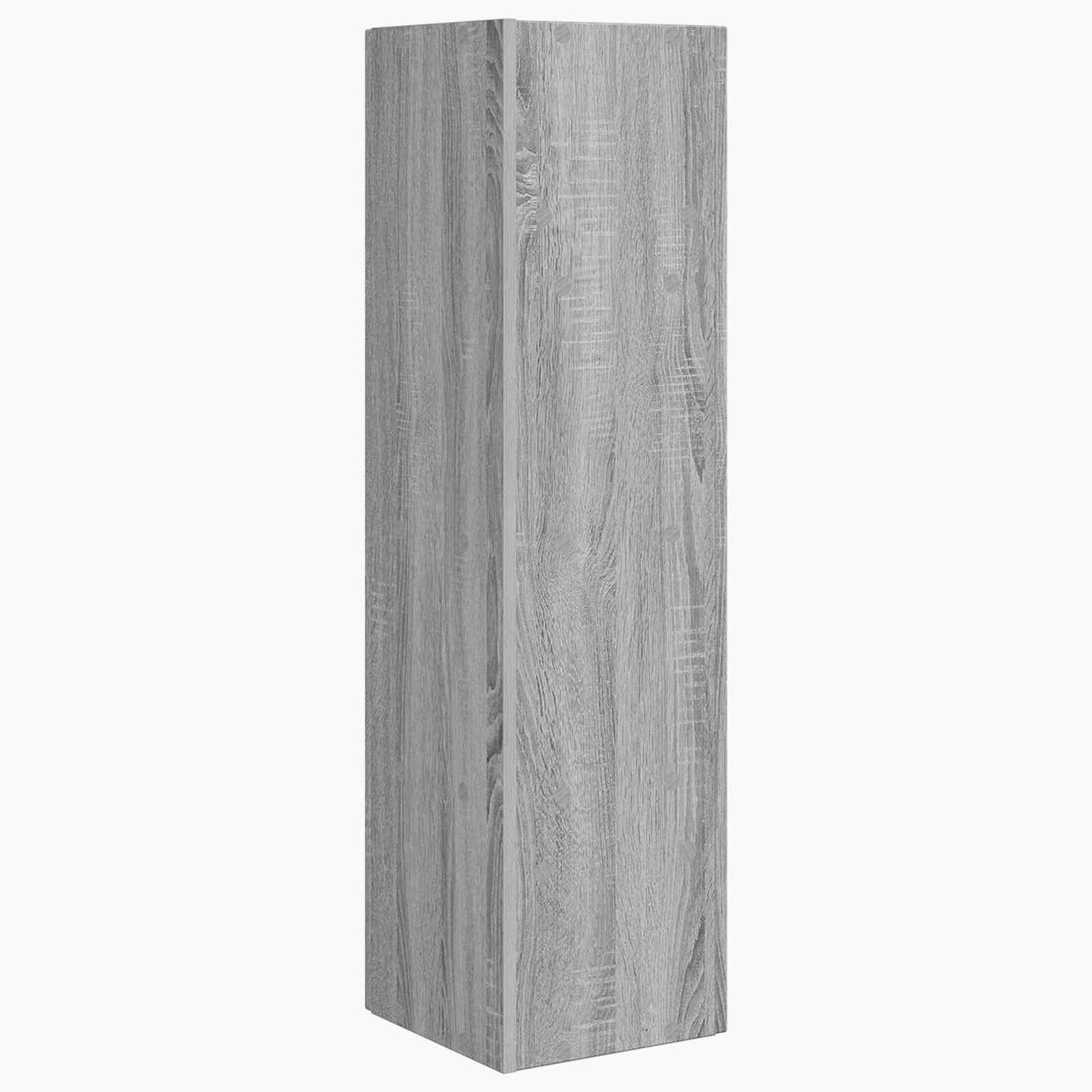 Hjørneskap Grå Sonoma 27,5x27x102cm Konstruert tre