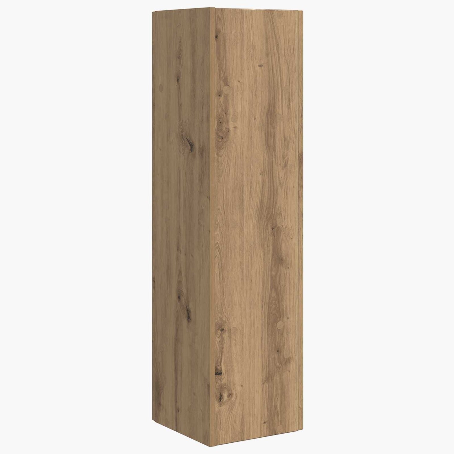 Hjørneskap 27,5x27x102cm Konstruert tre Artisan Eik