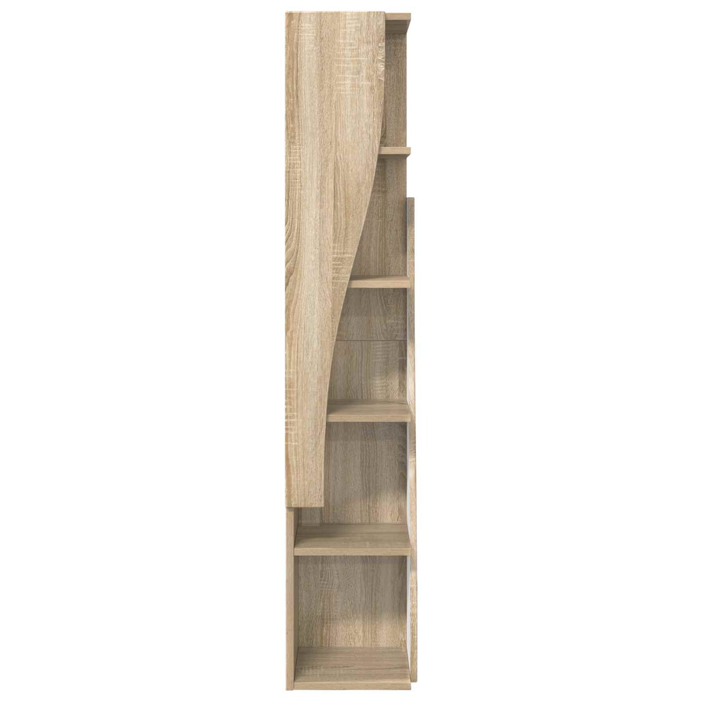 Hjørneskap 27,5x27x140cm Konstruert tre Sonoma eik