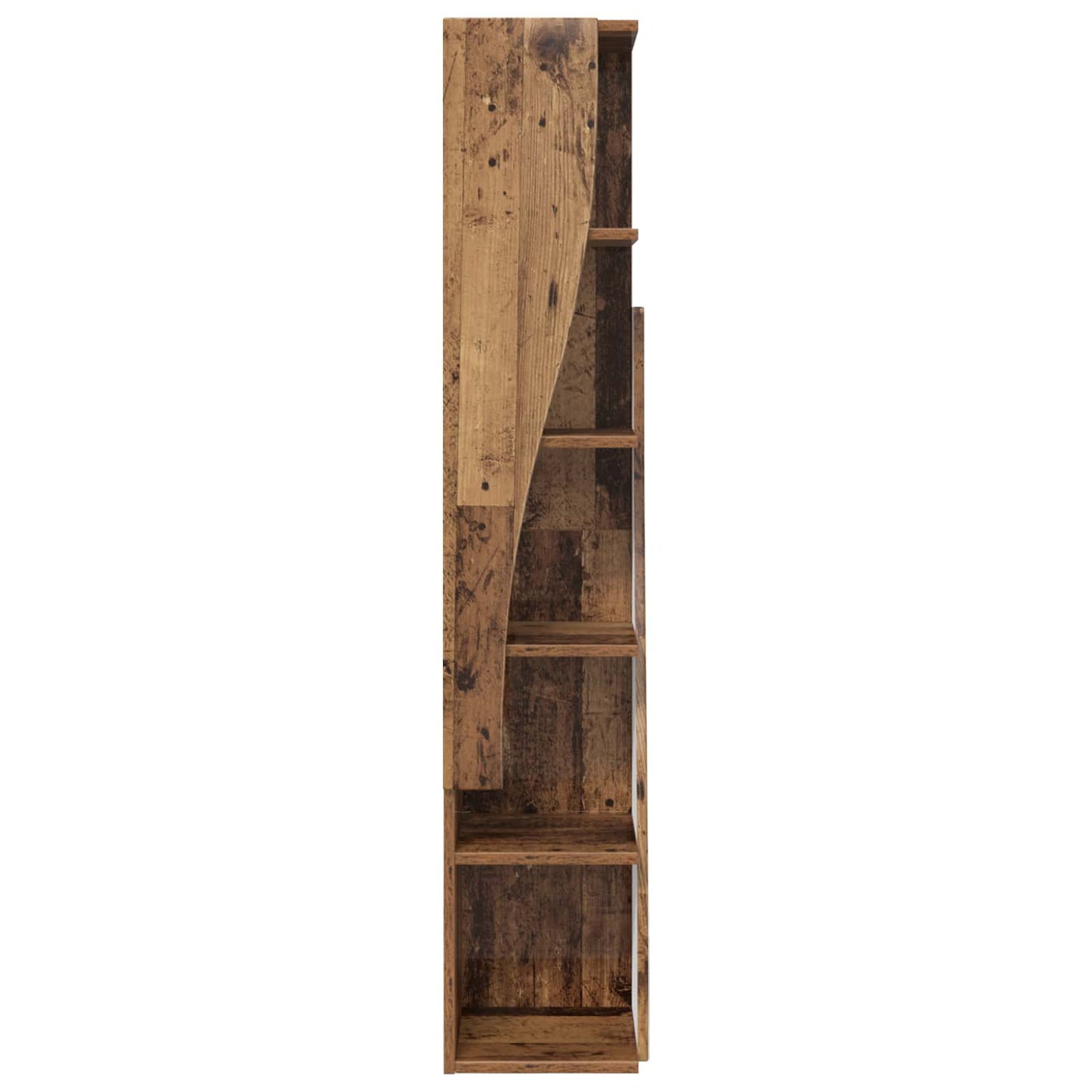 Hjørneskap 27,5x27x140cm Konstruert tre Gammelt tre