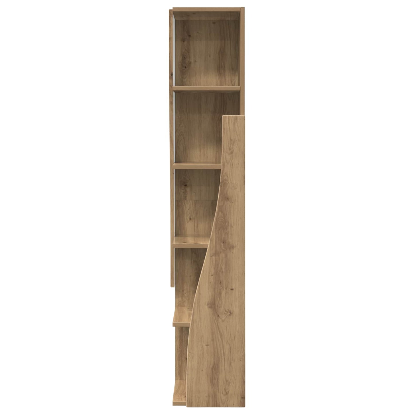 Hjørneskap 27,5x27x140cm Konstruert tre Artisan Eik