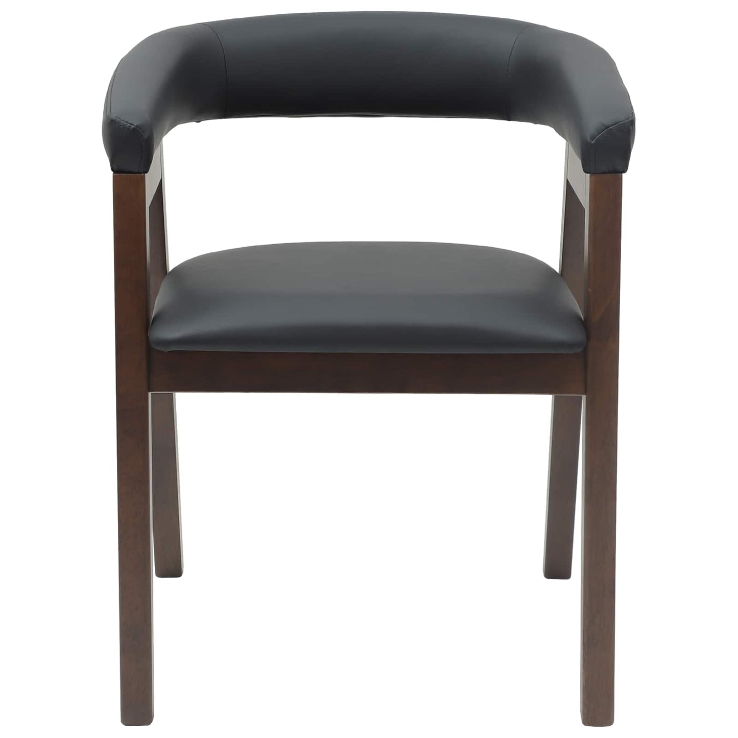 Spisestoler 2 pcs Lys Brun 54 x 57 x 73 cm Solid Gummitre