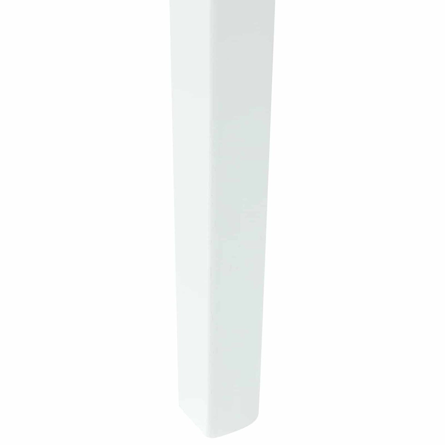 Spisestoler 2 pcs Hvit 54 x 57 x 73 cm Solid Gummitre