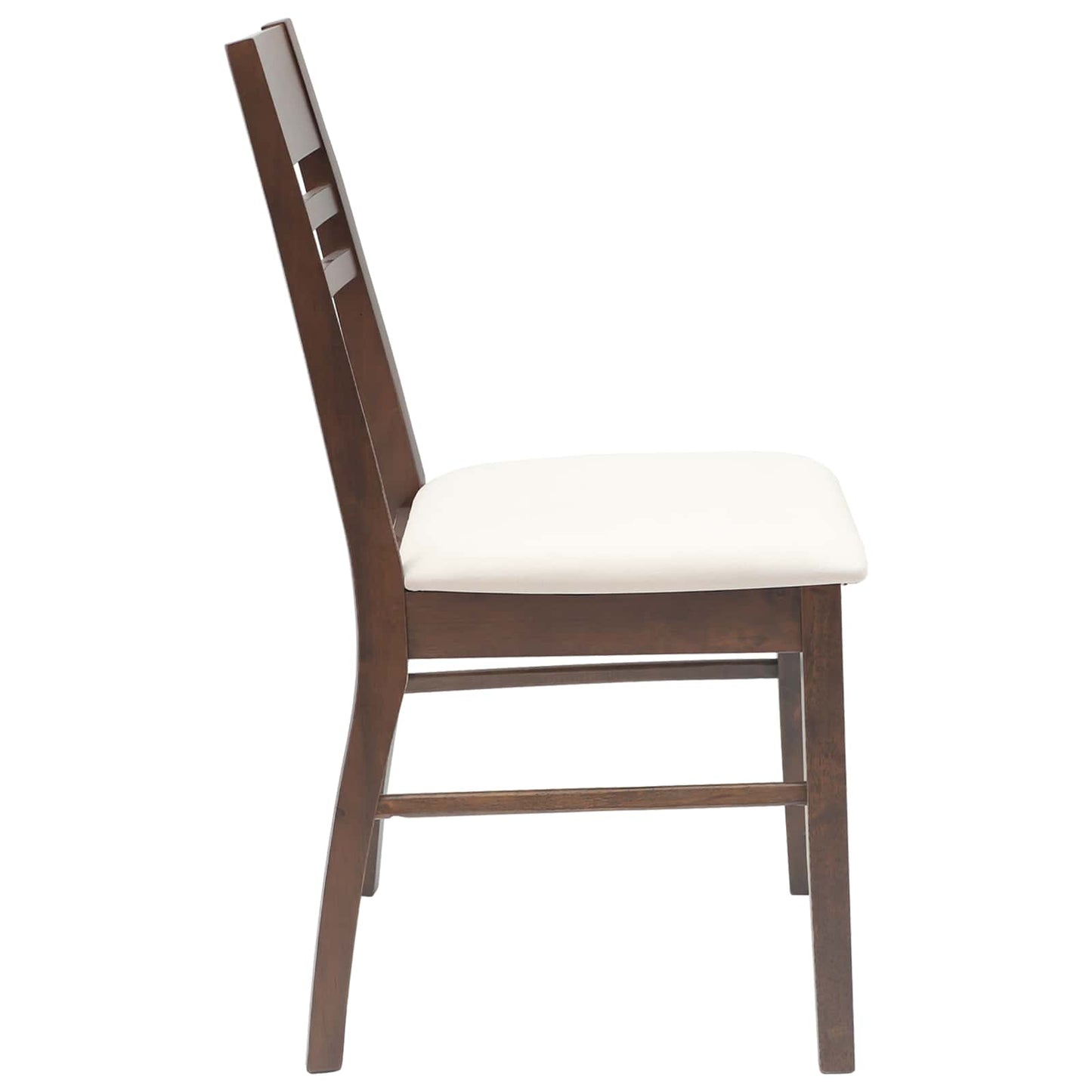 Spisestoler 2 pcs Lys Brun 43 x 54 x 89 cm Solid Gummitre