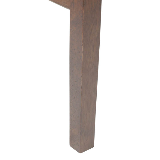 Spisestoler 2 pcs Lys Brun 43 x 54 x 89 cm Solid Gummitre