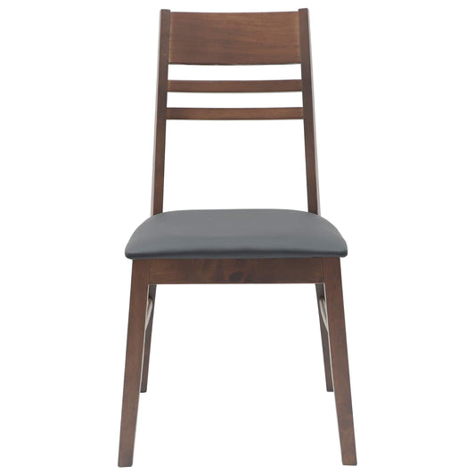 Spisestoler 2 pcs Lys Brun 43 x 54 x 89 cm Solid Gummitre