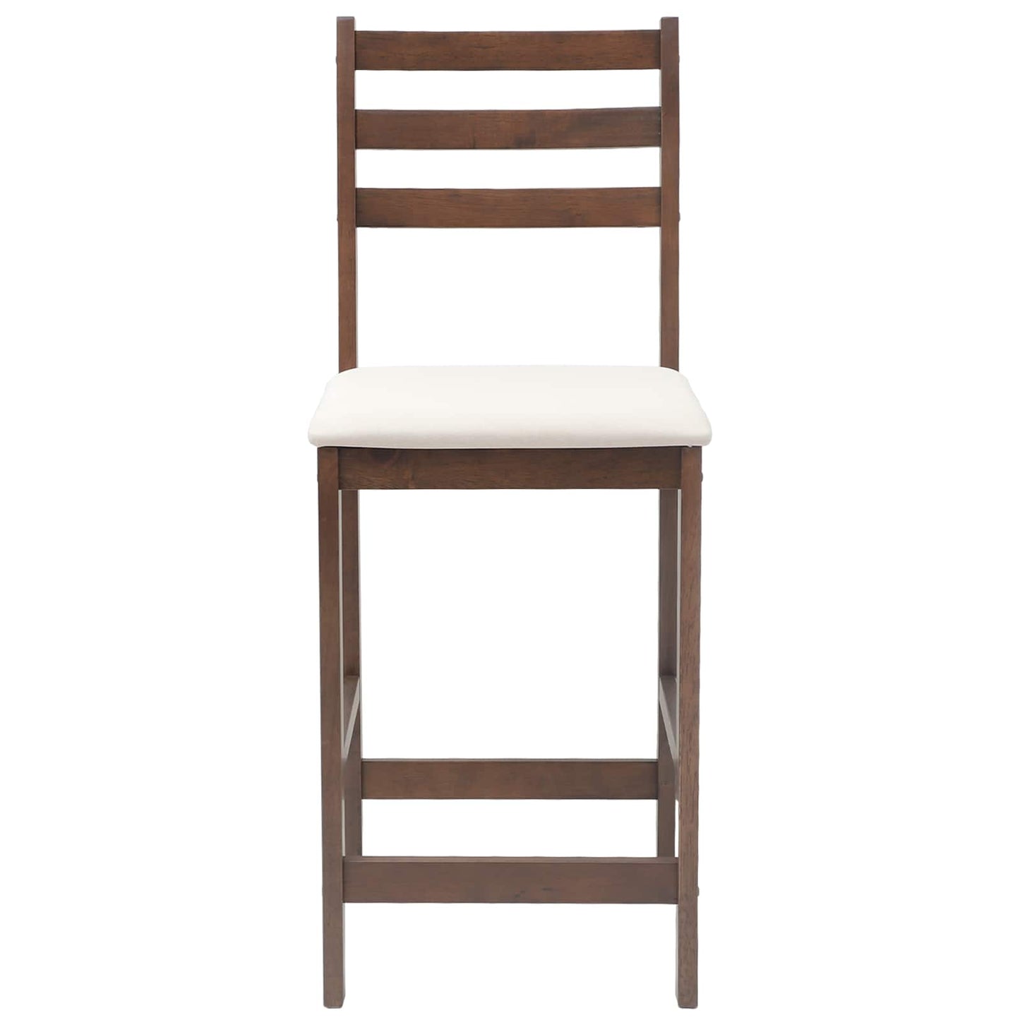 Spisestoler 2 pcs Lys Brun 40 x 47,5 x 99,5 cm Solid Gummitre vidaXL