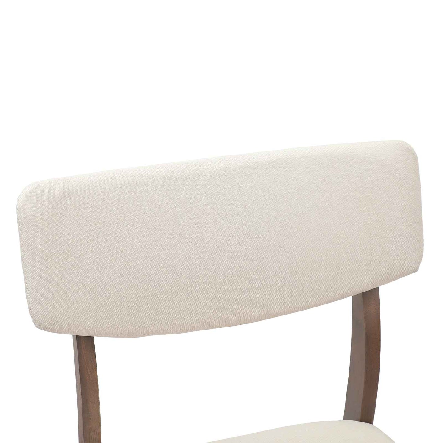 Spisestoler 2 pcs Lys Brun 48 x 49 x 95 cm Solid Gummitre vidaXL