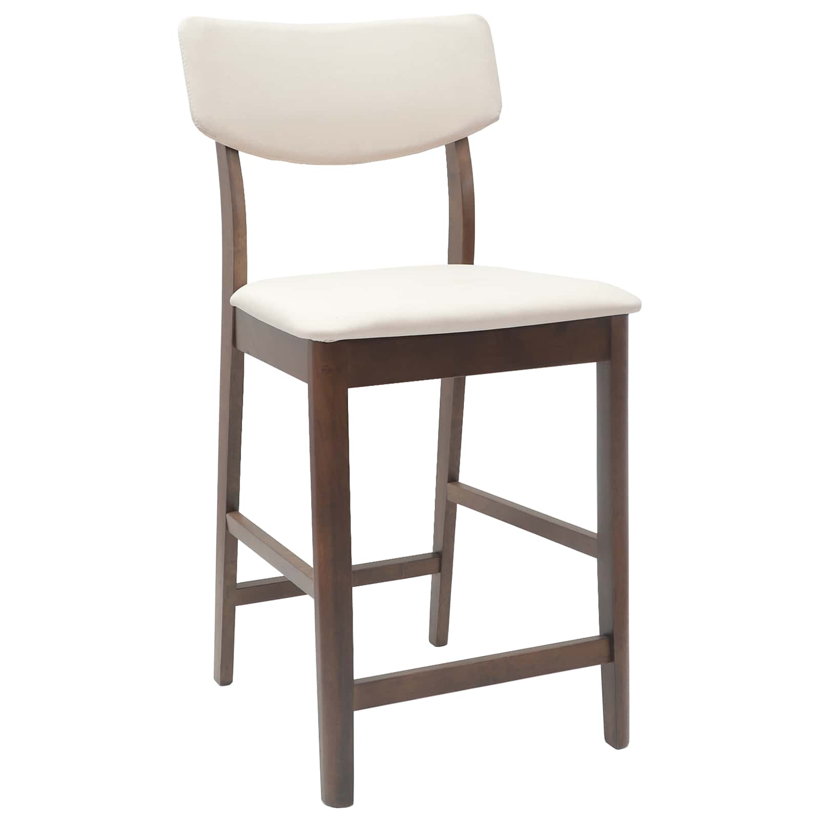 Spisestoler 2 pcs Lys Brun 48 x 49 x 95 cm Solid Gummitre vidaXL