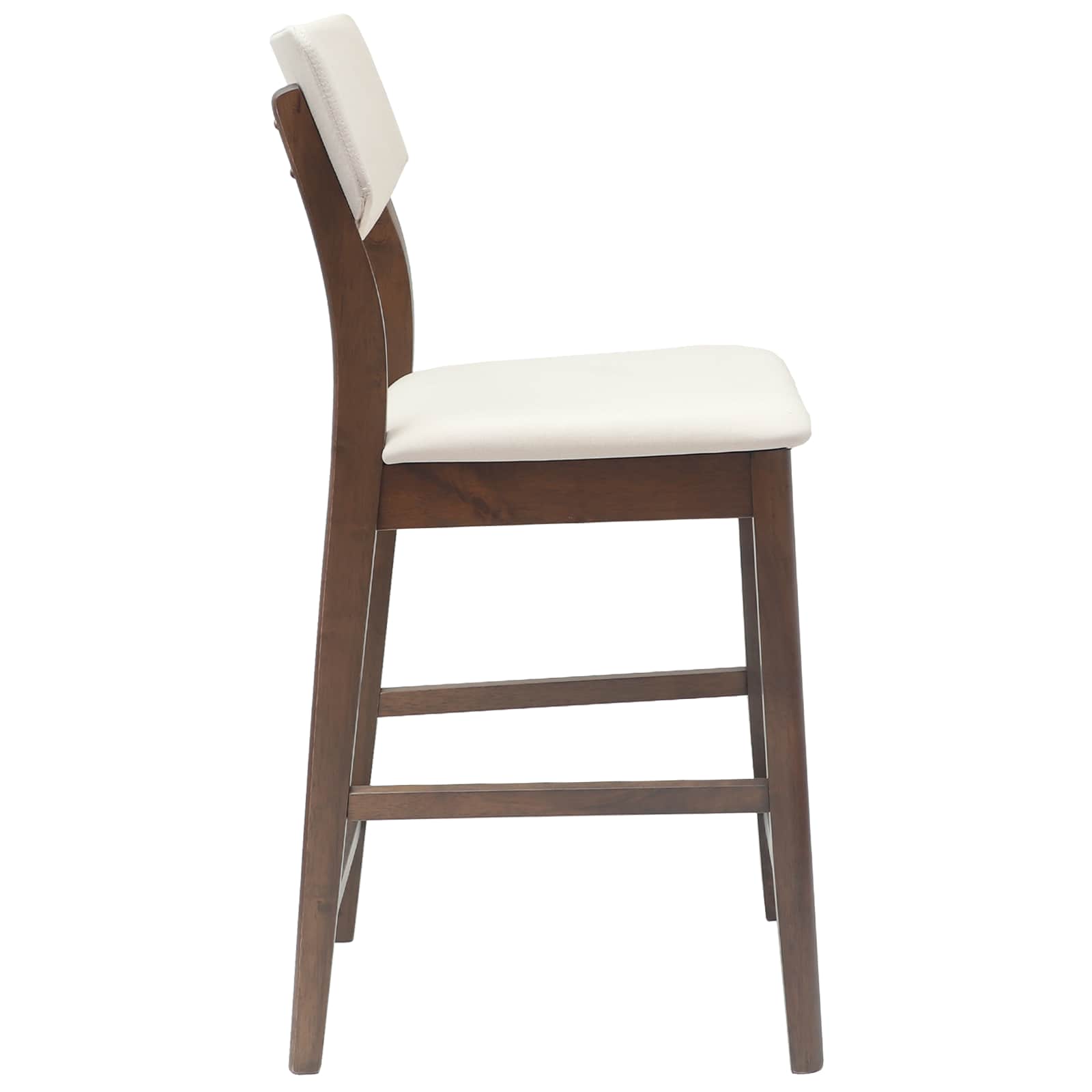Spisestoler 2 pcs Lys Brun 48 x 49 x 95 cm Solid Gummitre vidaXL