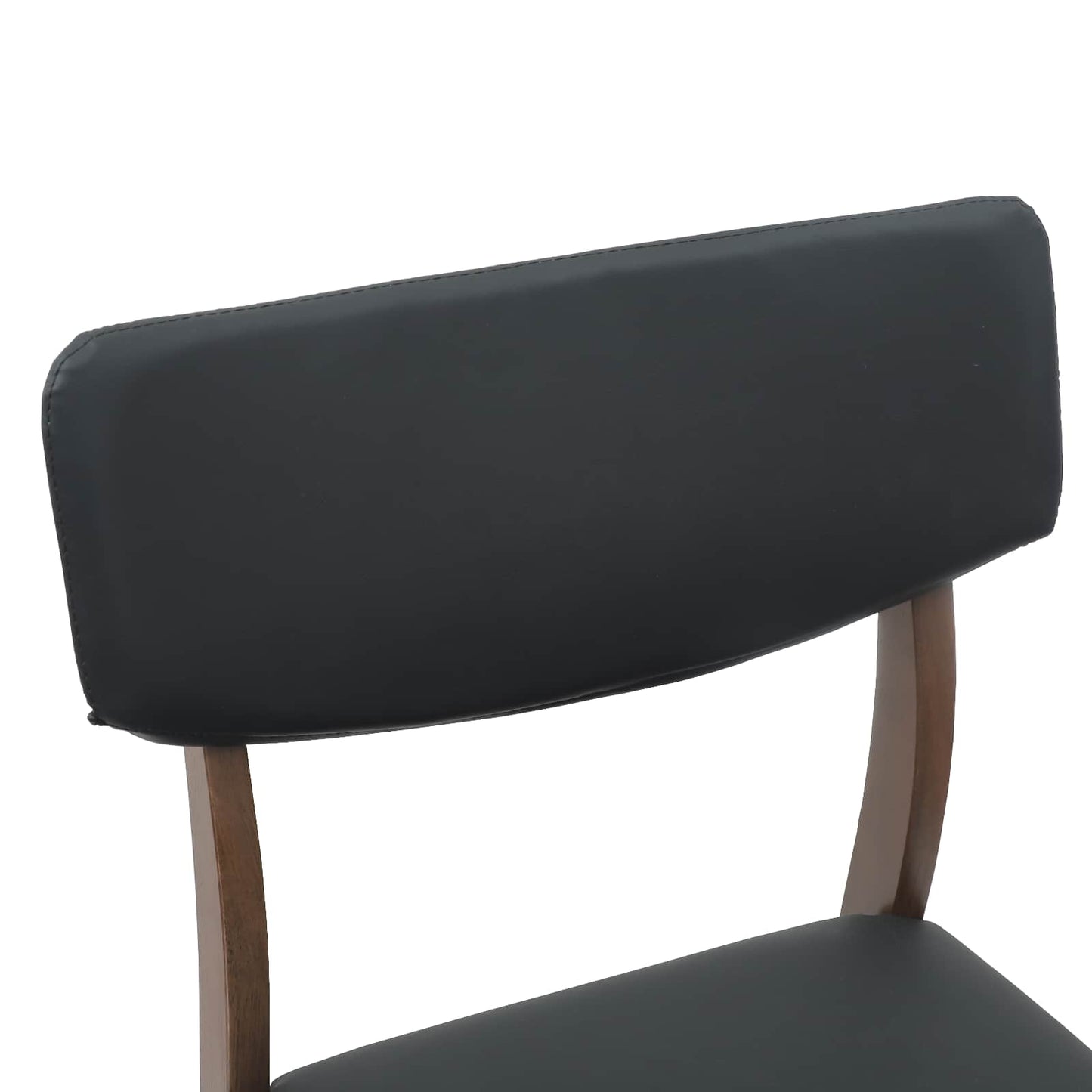 Spisestoler 2 pcs Lys Brun 48 x 49 x 95 cm Solid Gummitre vidaXL